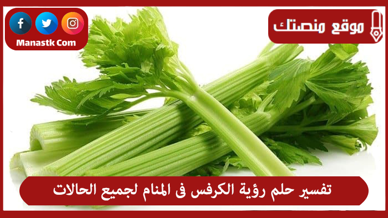 تفسير حلم رؤية الكرفس فى المنام لجميع الحالات