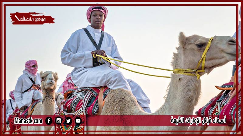 أسماء قبائل الإمارات الشيعة