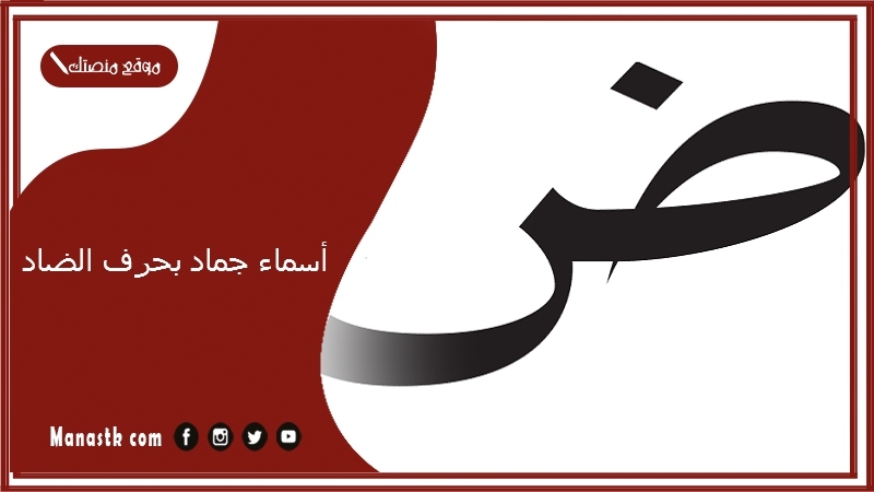 أسماء جماد بحرف الضاد.. اسم جماد بحرف ض 2025