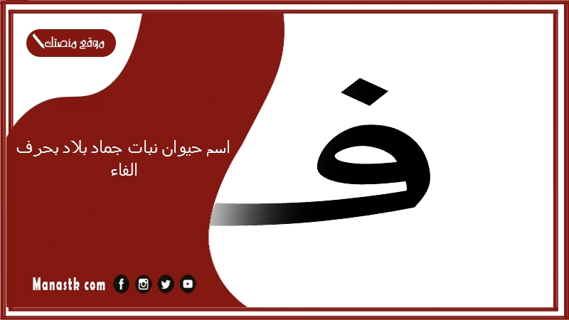 اسم حيوان نبات جماد بلاد بحرف الفاء 2025 حلول لعبة الحروف بحرف الفاء ف