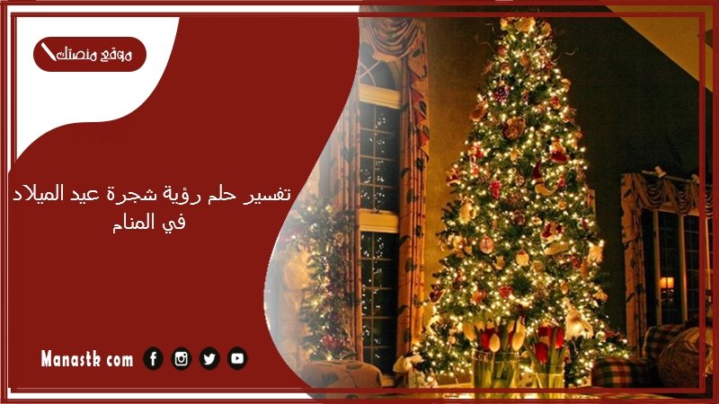 تفسير حلم رؤية شجرة عيد الميلاد في المنام