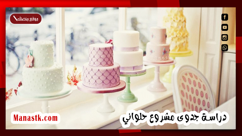 دراسة جدوى مشروع حلواني