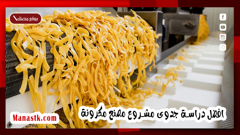 افضل دراسة جدوى مشروع مصنع مكرونة