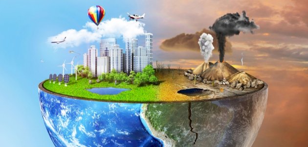 بحث عن التلوث البيئي وأنواعه كامل وجاهز للنسخ