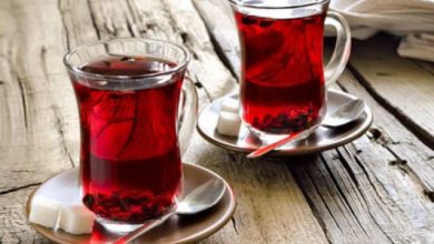السعرات الحرارية في الشاي الاحمر