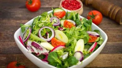 السعرات الحرارية في طبق السلطة وفوائده للصحة