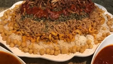 طريقة إعداد طبق الكشري الدايت