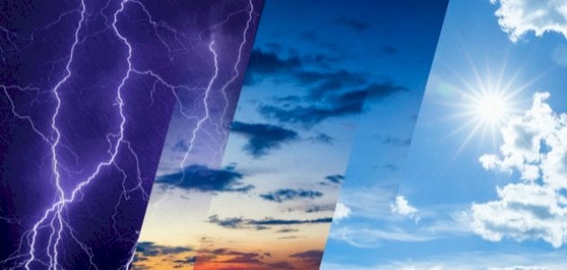 توقع الأرصاد الجوية لطقس الكويت اليوم