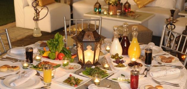 أجمل سفرة رمضانية ومجموعة أكلات رمضانية سورية 2025