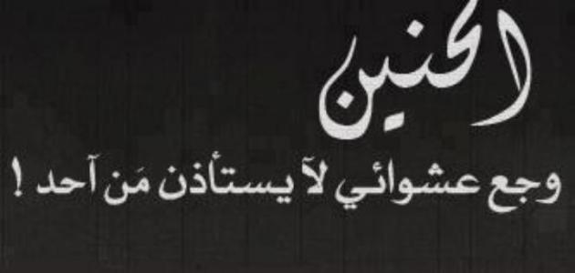 كلمات عن الشوق والحنين إلى الحبيبة بعد الفقد : إن الحياة كلها أصبحت سوداء بعد رحيلك يا جميلة، فلماذا تركتي قلبي يبكي شوقًا