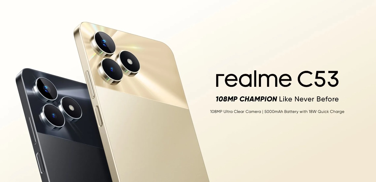 تعرف على مواصفات ومزايا جوال Realme C53 الجديد .. أقوى هاتف من ريلمي