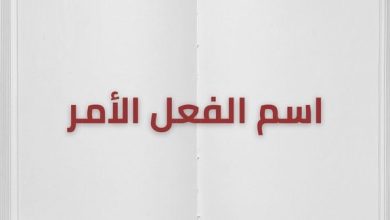 شرح أسماء أفعال الأمر