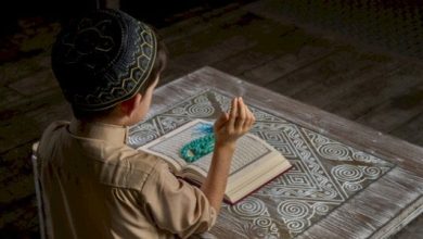 مجموعة أمثلة على الفعل الماضي من القرآن