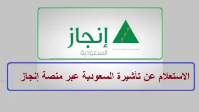 منصة إنجاز الاستعلام عن خدمات التأشيرات برقم الهوية وشروط الحصول على التأشيرة