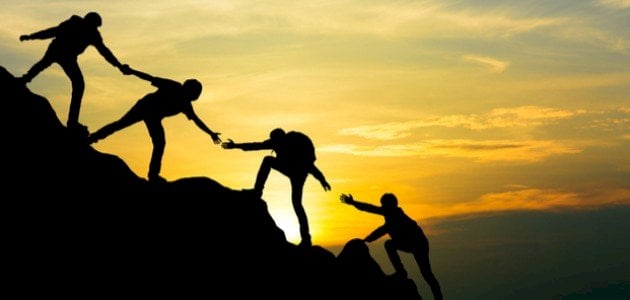 موضوع تعبير عن أهمية التعاون كامل العناصر جاهز للطباعه