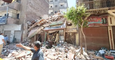 ارتفاع وفيات حادث انهيار منزل بشارع مولد النبي إلى 3 حالات