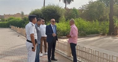 محافظ الأقصر يزور مواقع النظافة ويؤكد أهمية المظهر الحضاري