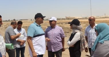 محافظ القليوبية يزور مشروع حضانة حديثة لجمع السيارات المضبوطة