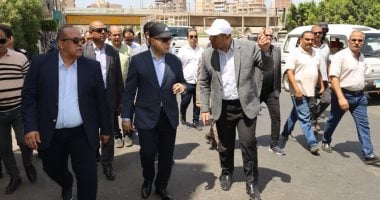 محافظ كفر الشيخ يزور رصف شارع الجيش في دسوق بطول 1.1 كم